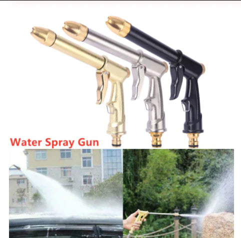 High-Pressure Car Wash Water Gun with Copper Nozzle
