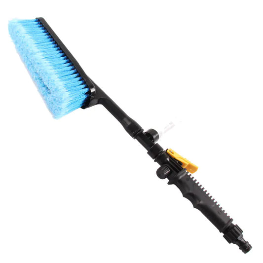 Car Wash Brush with Long Handle and Foam Bottle